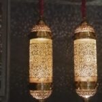 La Mamounia Gold Pendant Home Earings
